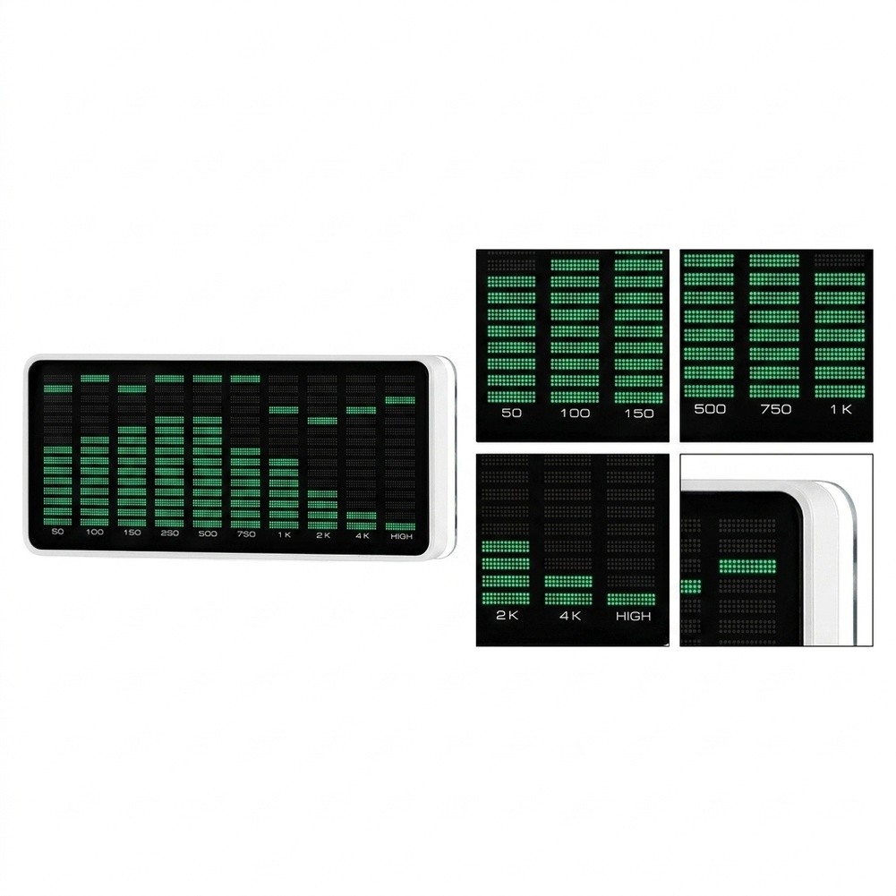 Audio Music Visualizer - 1 stuks 50Hz-20KHz audio-analysator displaymodule met