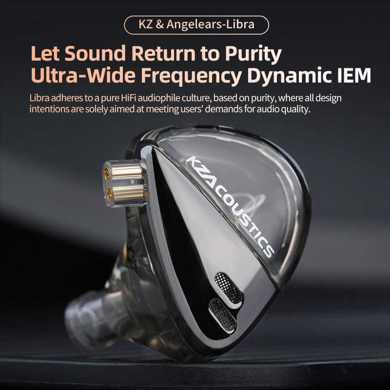 Audio Music Dj - KZ Libra X in-ear oortelefoon, afneembare