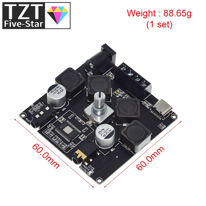 TZT 2x50W Bluetooth 5.0 Audio  - Audio Music Apps recensie en prijs
