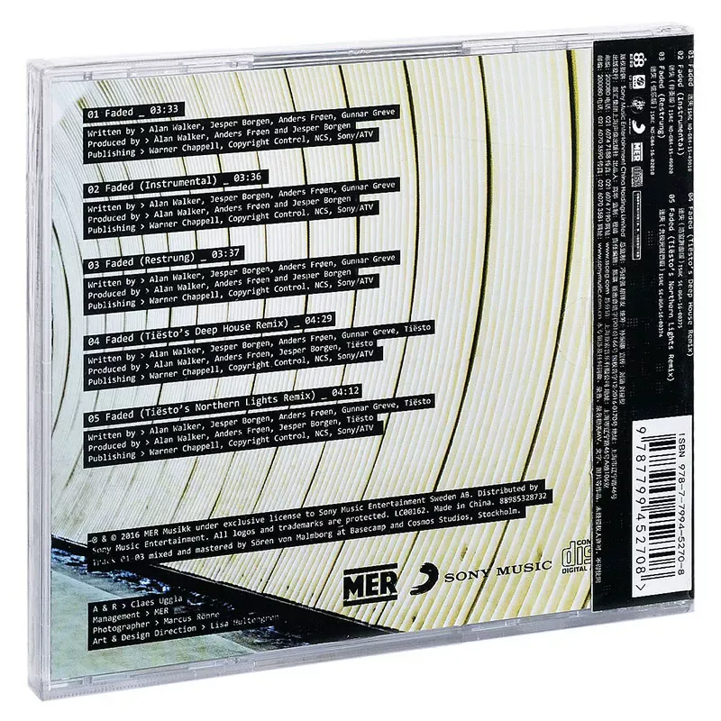 voor Alan Walker Lost CD-album - Audio Music In recensie en prijs