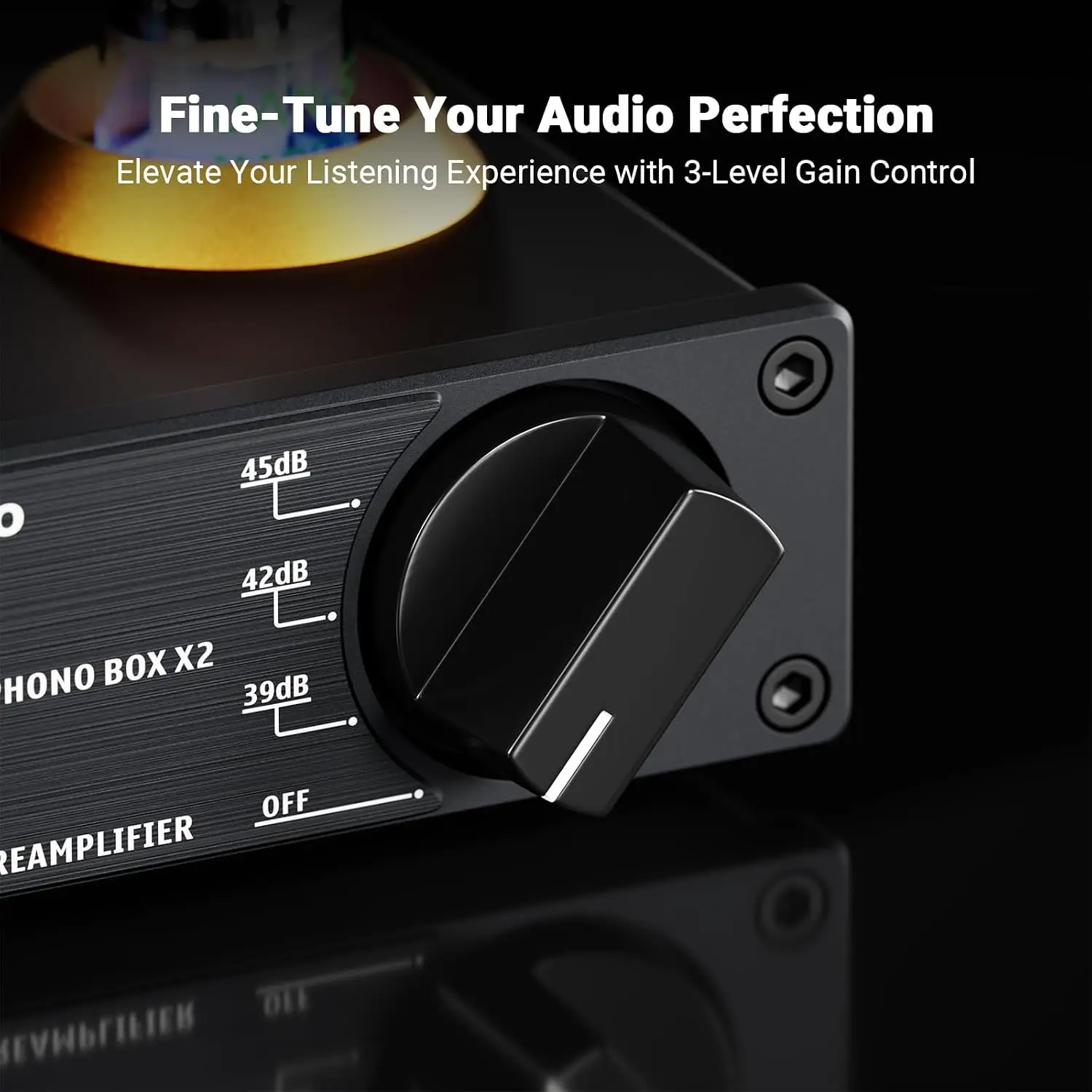 Box X2 Phono Preamp, Mini Ster - Audio Music Visualizer recensie en prijs