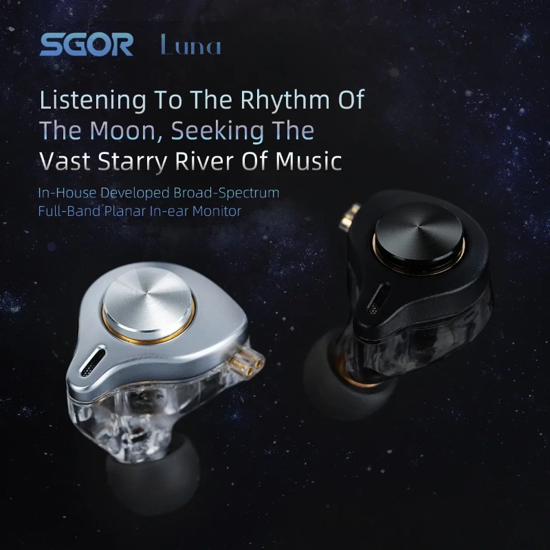 SGOR Luna 13.5MM Planar Driver - Audio Music Dj recensie en prijs