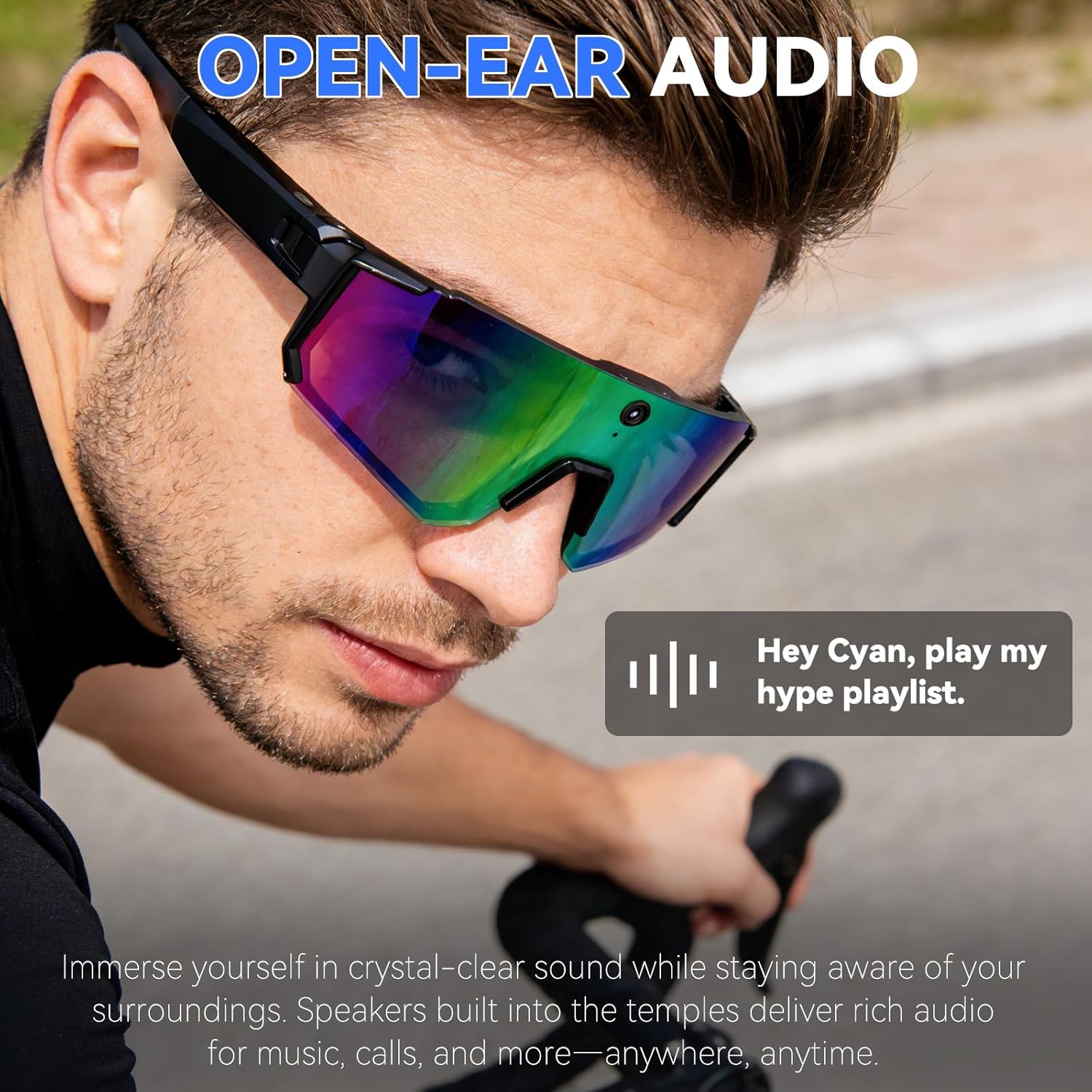 Nieuwe AI slimme opnamebril me - Audio Music Recording recensie en prijs