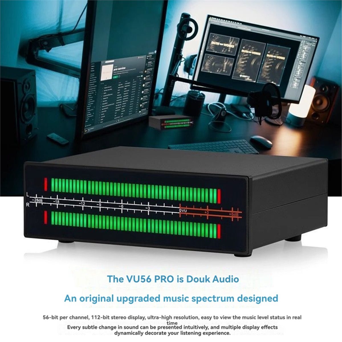 A40I VU56-PRO Dual Channel Muz - Audio Music Visualizer recensie en prijs