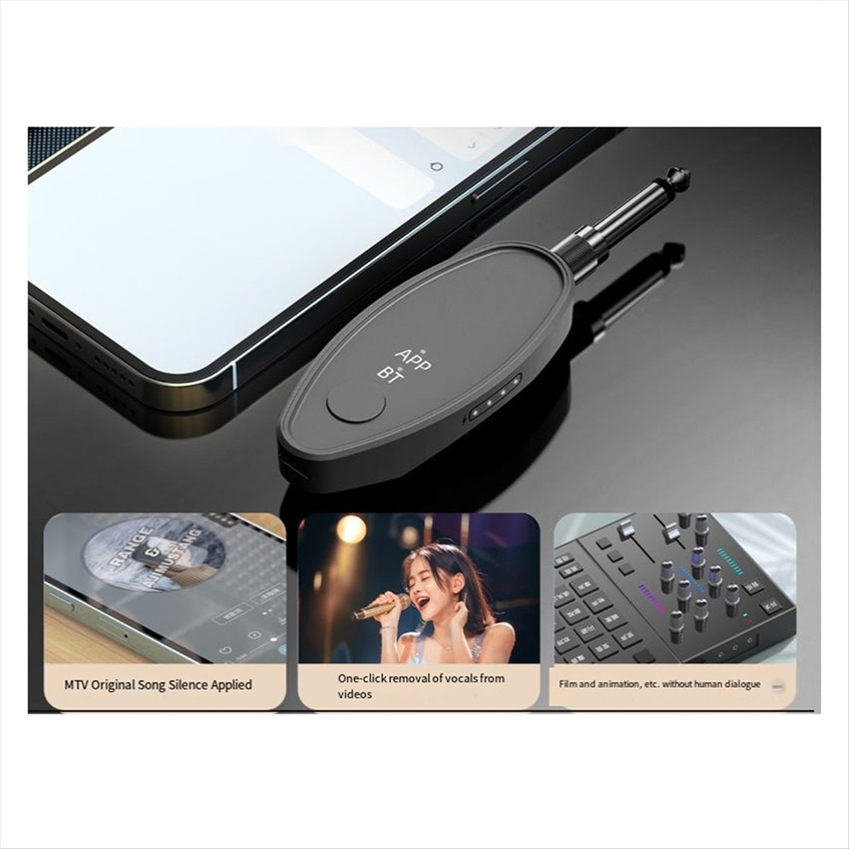 Punctueel-Audio-ontvanger Adap - Audio Music Remover recensie en prijs