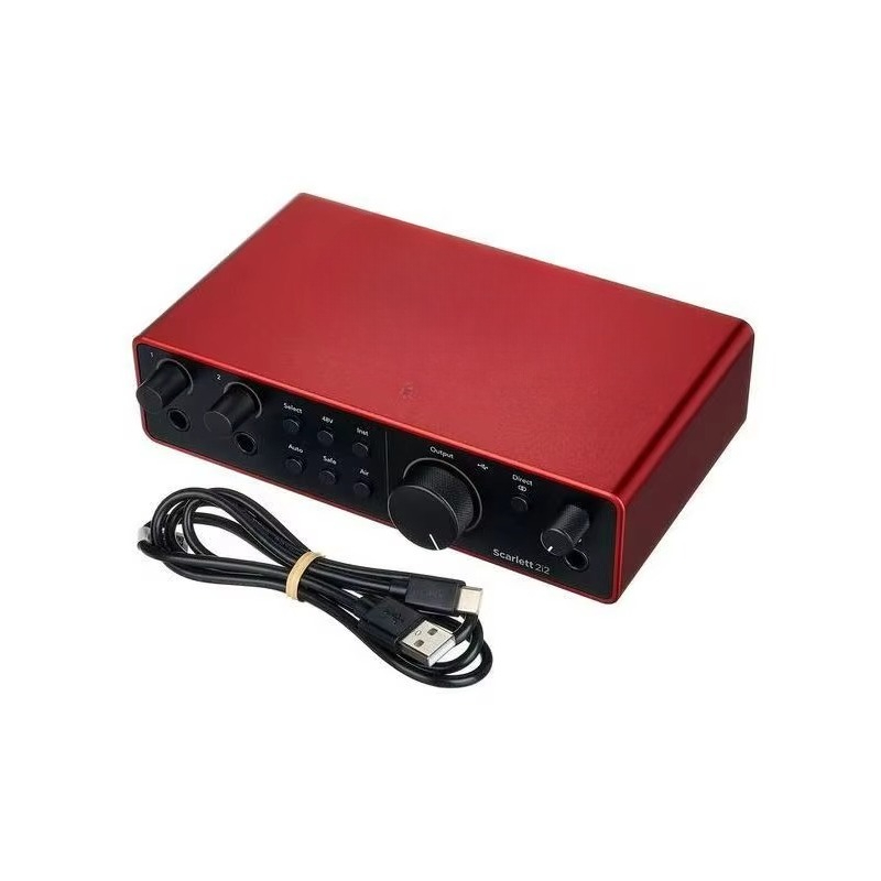 Forster Scarlet voor 2i2 Quad  - Audio Music Recording recensie en prijs