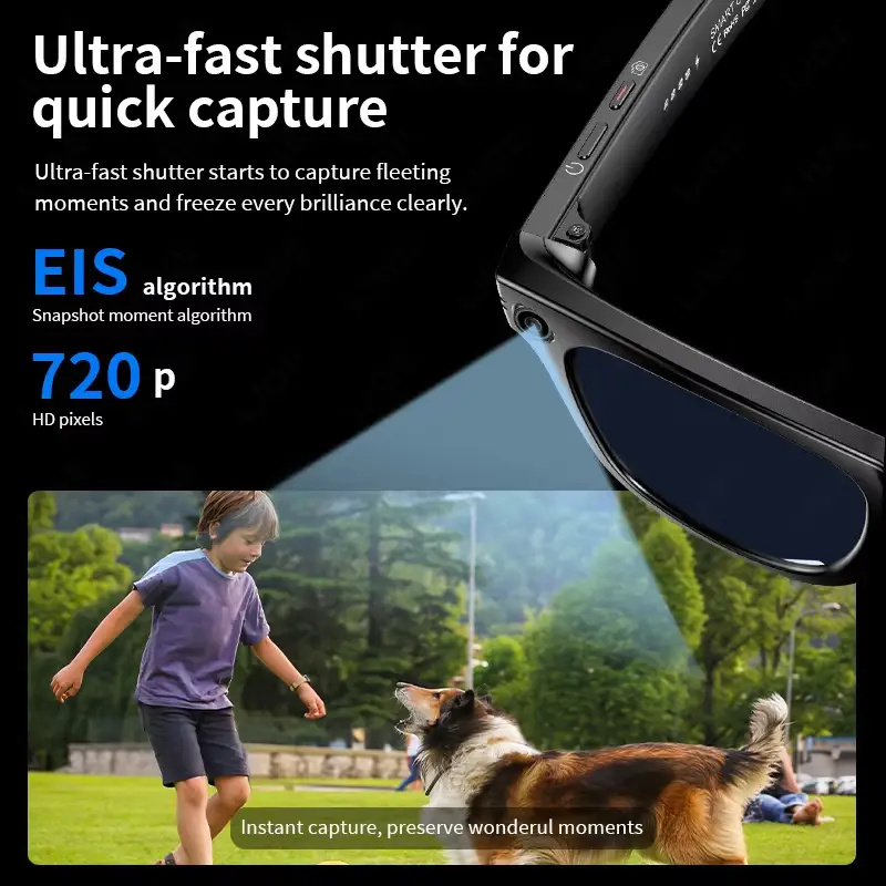 AI Slimme Bril met 8MP Camera  - Audio Music Recording recensie en prijs